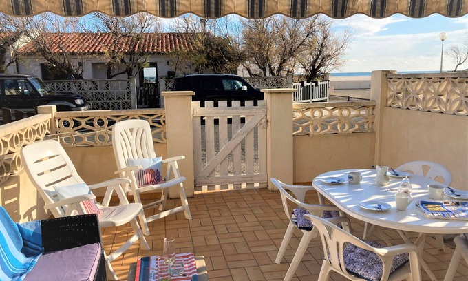 Fleury Condo | Pretty T3 with terraces 30 metres from the beach