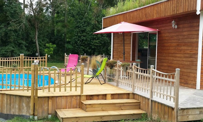 Fougueyrolles House | pretty wooden new house