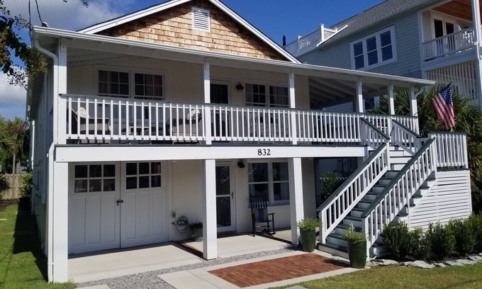 South End Cottage | Prickly Pear Cottage, Upper Unit - 3 bedroom charmer on south Wrightsville Beach