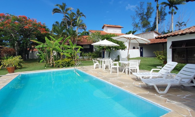 Porto Belo House | Private House Buzios Geriba Manguinhos Swimming pool 5 bedrooms Garden Barbecue