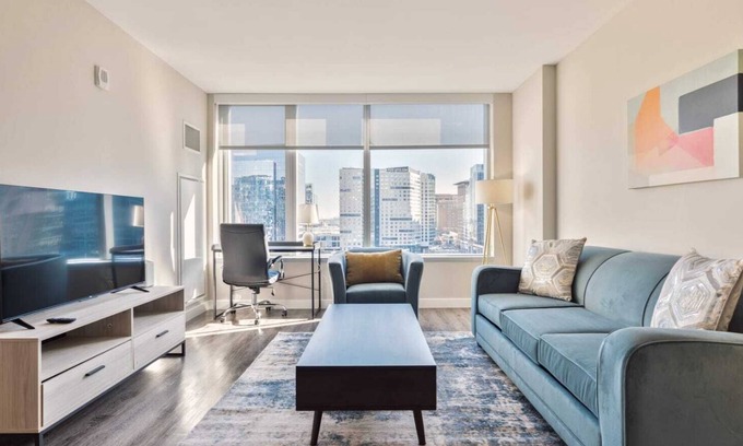 Seaport District Apartment | Private Apt Downtown Walk to Harbor