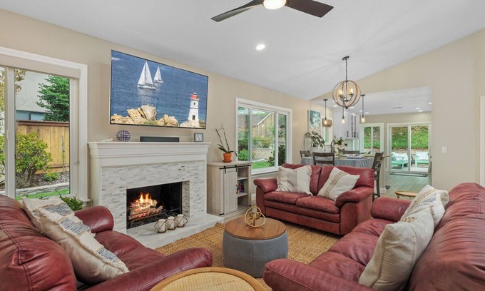 Carmel Valley House | Private Beach House with enclosed yard 5 mins to the beach