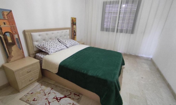 Hivernage Apartment | Private Double room luxury appartment with pool and balcony view