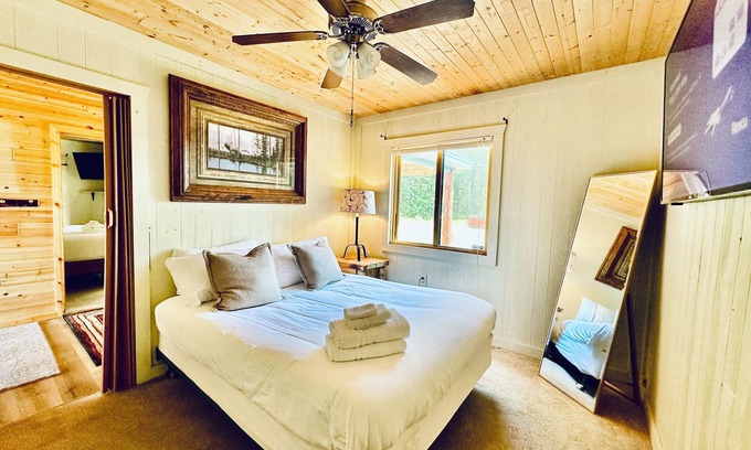 Washburn House | Private Hilltop Cabin with Big Valley Views and ATV trails Access