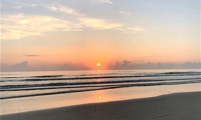 New Smyrna Beach House | Private Home on River, No Drive Beach, Enclosed Heated Pool