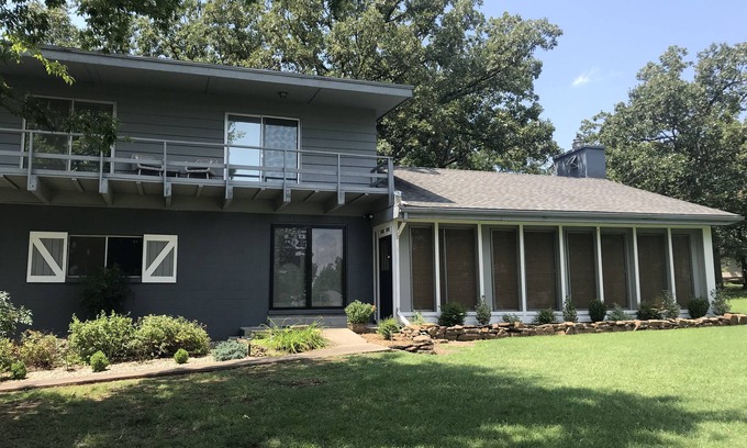 Wagoner House | Private home with beautiful lake views.