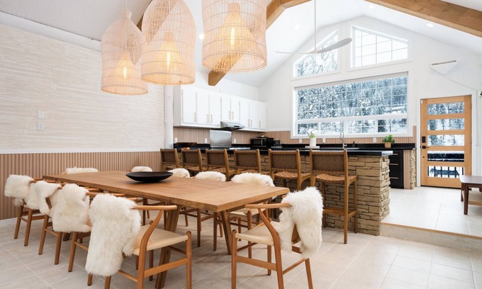 Lowman Ski Chalet | Private Idaho Riverfront Estate | Organic Luxury, Wild Beauty