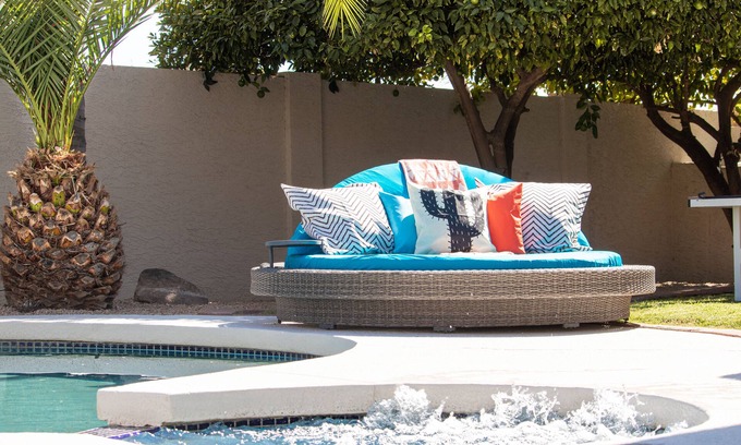 Casa Rica North House | Private oasis, convenient location. Pool, spa. Space to play, work, relax.