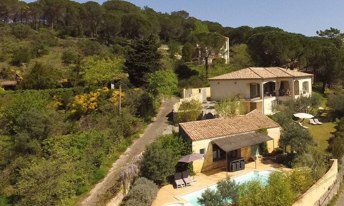Boisset-et-Gaujac House | Private paradise with pool and panoramic views of Anduze and the Cevennes!
