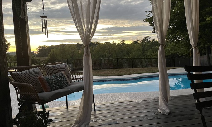 Mechanicsburg House | Private Pool, 1st Floor Bedroom, Hershey Park, Ski Roundtop, Yellow Breeches.