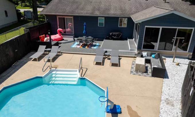 Fennville House | Private Pool - Game Room - Movie Room