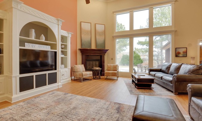 Vinita House | Private Pool & Game Room: Upscale Home in Vinita