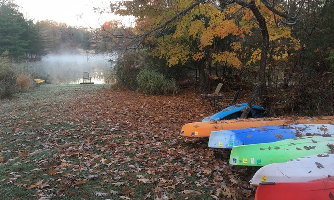 Athens House | Private safe lakefront cottage that offers kayaking, and tennis.