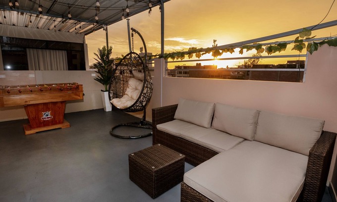 Santiago de Surco Apartment | Private Terrace Modern Apartment