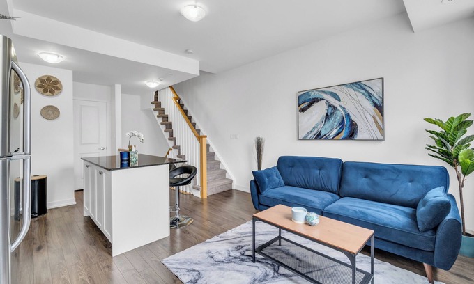 Downsview House | Private townhome with free private parking