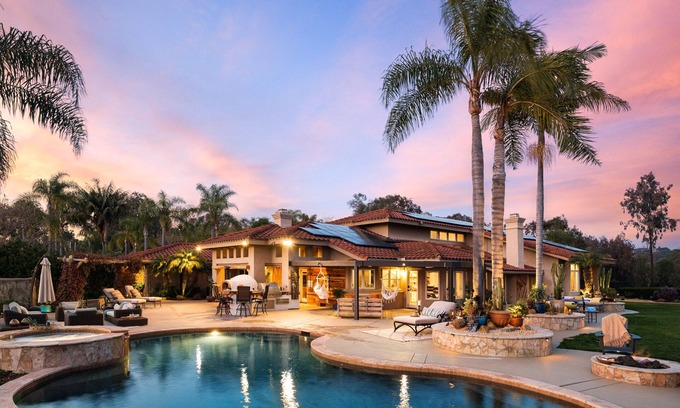 Encinitas Villa | Private Tranquil Estate, Stunning Views, Salt Water Pool/Spa