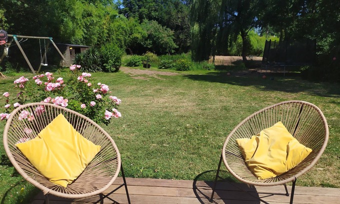 Bouaye House | Property with pond 15 minutes from Nantes and 30 minutes from Pornic