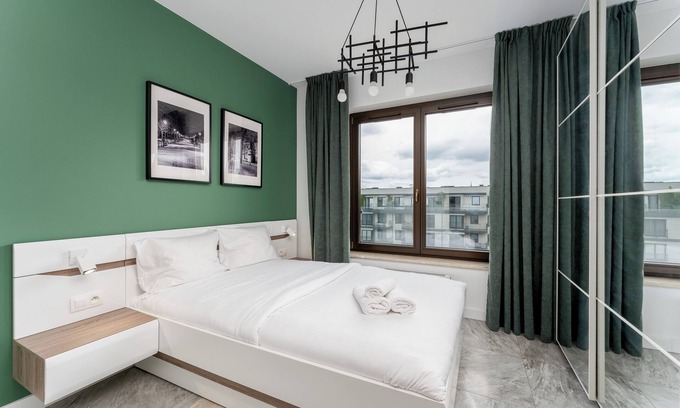 Stare Podgorze Apartment | Przedwiośnie Chic Harmony Apartment