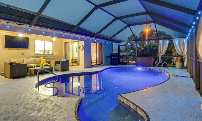 Punta Gorda House | Punta Gorda Canal Home w/Private Pool!