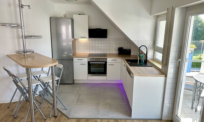 Buchen Apartment | Pure Entspannung im Odenwald Zentral, Naturnah + Balkon