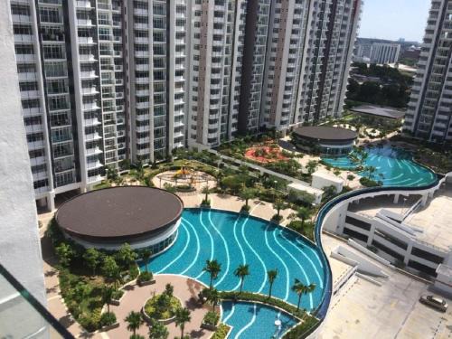 Presint 15 Apartment | Putrajaya Dwiputra Residences, Fully Air-Con 3BR Blissful Suite