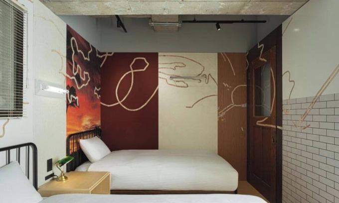 Chuo Hotel | Puzzle Parre 1-bedroom @ Tokyo Street Art Hotel