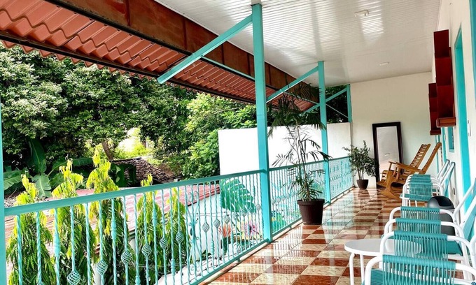 Moyogalpa Bed & Breakfast | Quadruple Room with View