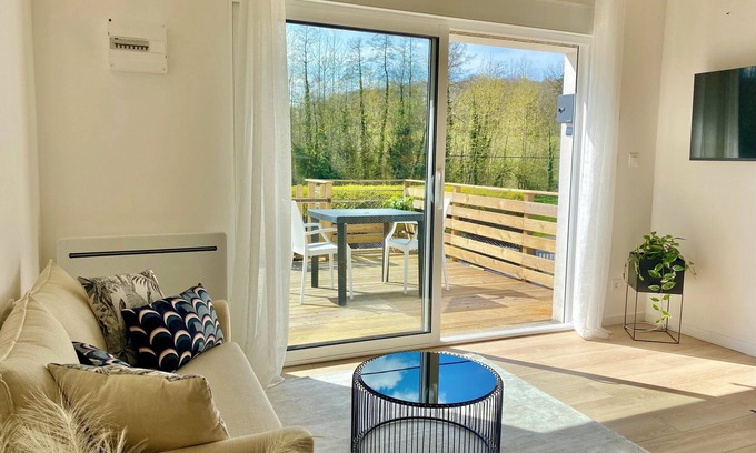 Plouigneau Apartment | Quiet getaway for 2 between Morlaix and the coast