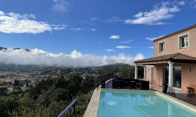 Pegomas House | Quiet villa with breathtaking views