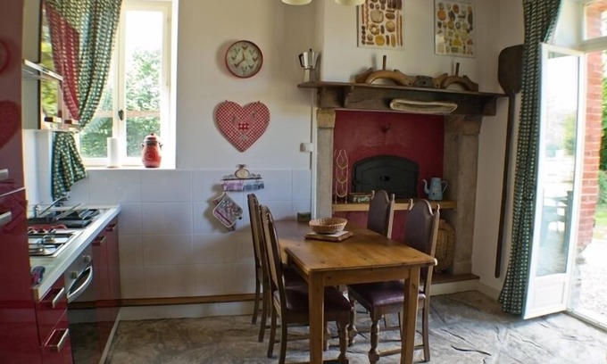 Saint-Sebastien Cottage | Quiet Village Location, Shared Swimming Pool & Garden
