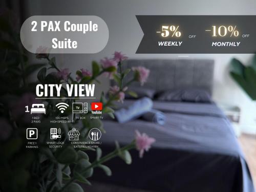 Golden Triangle Apartment | Quill Residence KLCC, Kuala Lumpur by Rverse