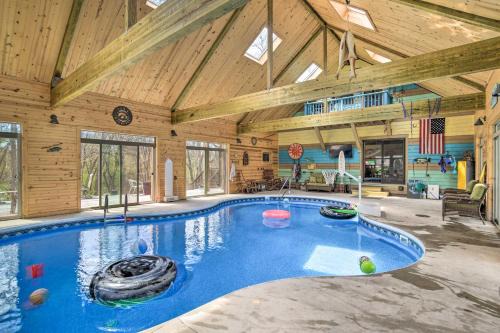 Adel House | Raccoon River Retreat Indoor Pool and Outdoor Fun!