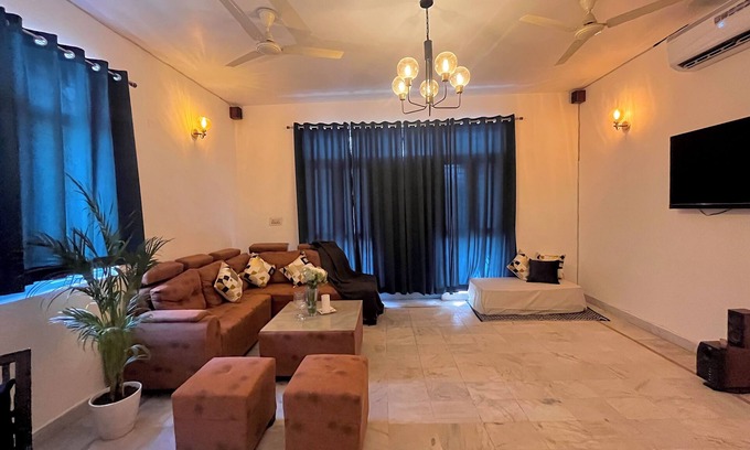 Greater Noida House | Rangoon by Grehstay 2BHK Independent House near Expo Mart