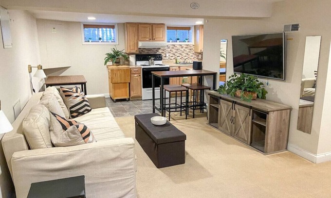 Woodridge Apartment | Rare Find Spacious Basement Apartment with Parking