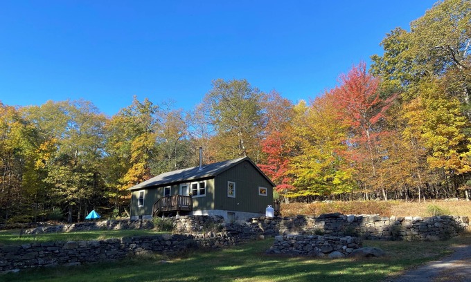 Town of Marbletown Cabin | Rare opportunity to rent Accord NY cabin with wood stove, expansive property