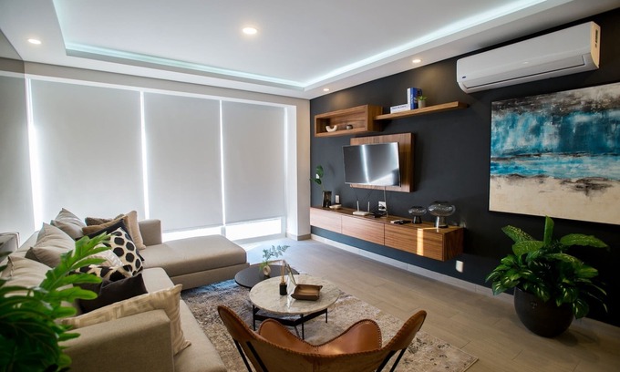 Zapopan Condo | Real View Towers, Fancy 2BR 2nd floor, Zona Real, Near Andares