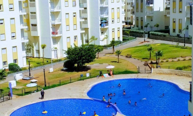 Bouznika Apartment | Recent apartment in secure residence with garden and swimming pools