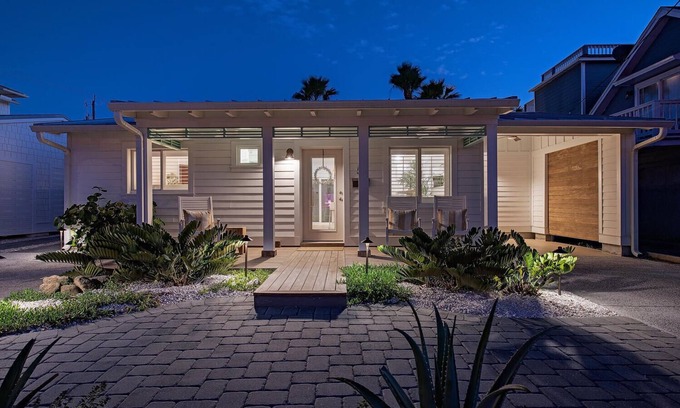 St. Augustine Beach House | Recently Remastered Beachside Boat House STEPS from the Ocean with HEATED pool.