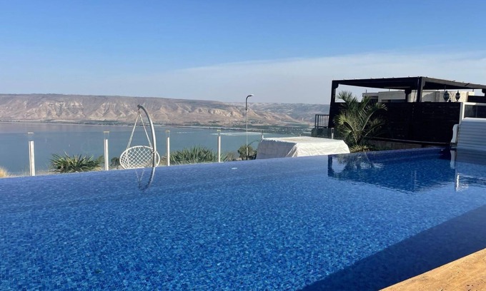 Poriya Illit Villa | Refined Villa With Sea Of Galilee Vistas
