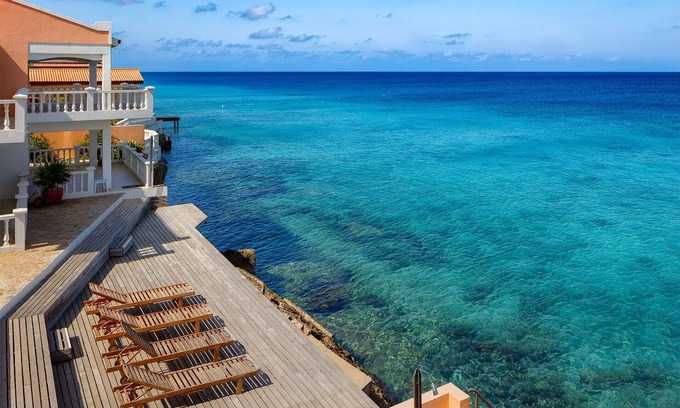 Belnem Condo | Relax and enjoy: Amazing Oceanfront Apartment Second Floor at Belair Bonaire!