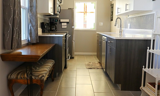 Miamisburg House | Relax and unwind with deluxe hot tub close to downtown Miamisburg.