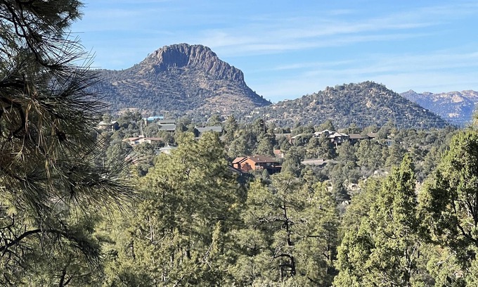 Mountain Club Cabin | Relax in our cozy 3-bedroom, 2-bath home in the pines near Whiskey Row - 8 min.
