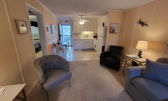 Cherry Grove Beach Condo | Relax with the whole family at this peaceful place to stay.