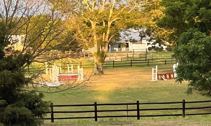 Southern Pines House | Relaxing, peaceful, and lush horse farm. Quiet, 30 acres, & close to everything!