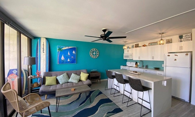 Waikiki Condo | Rennovated boutique 1-bedroom condo in Waikiki! WiFi, AC, Sauna Free Parking