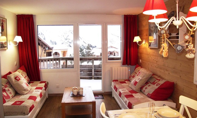 Avoriaz Apartment | Renovated 3-room apt - 2 bedrooms - Falaise - 6-7 people