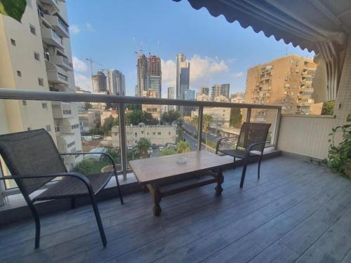 Tel Aviv Apartment | Renovated central 4 bedroom apt with great terrace and Bomb Shelter