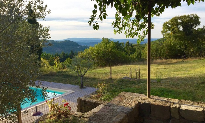 Chassiers House | Renovated farmhouse of the 16th, charming, south Ardèche