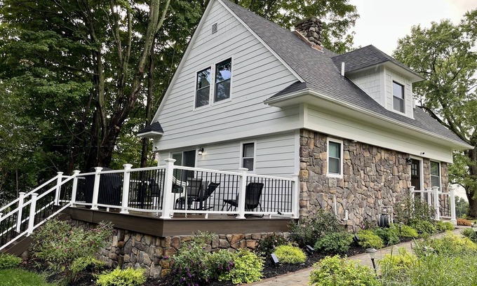 Goshen House | Renovated House w/Hot Tub, Deck, Grill & Fire Pit