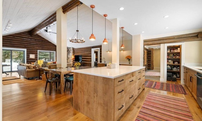 Moose Wilson Road House | Renovated log home. Private setting close to skiing, National Parks and Jackson